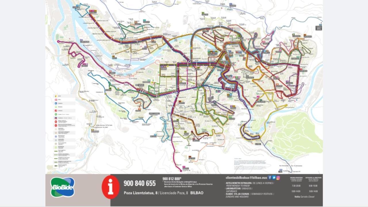 A 5 Minutos Andando Del Casco Viejo, Ayuntamiento, Plaza Circular Y Gran Via De Bilbao Y Proximo A Las 2 Lineas De Metro מראה חיצוני תמונה